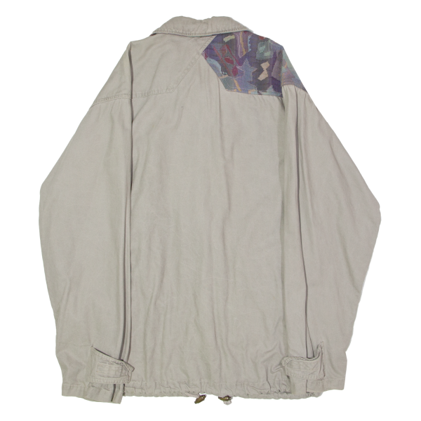 SALEWA Do Not Disturb Mens Jacket Grey 90s Crazy Pattern M on Sale