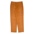 CANALI Mens Trousers Orange Regular Straight W32 L32 Online Sale