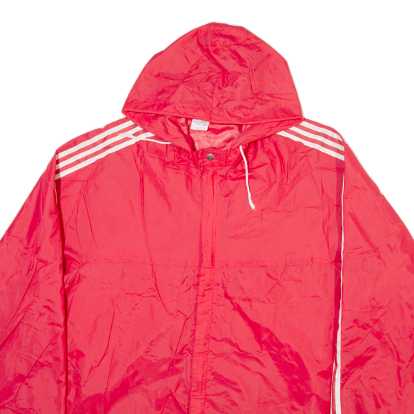 ADIDAS Mens Jacket Red Hooded L Discount