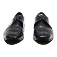 Derby Shoes Black Leather Mens UK 8 Cheap