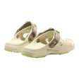 CROCS Slider Sandals Beige Synthetic Womens UK 5 Online now