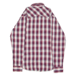 WRANGLER Western Mens Shirt Red Check Long Sleeve L Discount