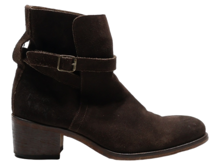 ATILIER VOISIN Ankle Boots Brown Leather Womens UK 6 Online now