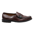 GALLUS Moccasin Shoes Brown Leather Mens UK 8 Online Sale