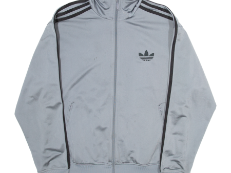 ADIDAS Mens Track Jacket Grey 2XL Online Sale