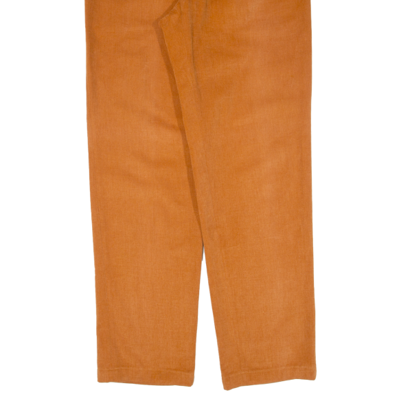 CANALI Mens Trousers Orange Regular Straight W32 L32 Online Sale