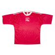 ADIDAS Loup Sport Mens Football Shirt Jersey Red Crew Neck XL Online Hot Sale