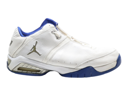 AIR JORDAN Sneaker Trainers White Leather Mens UK 8 Sale