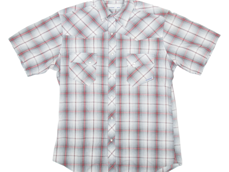 WRANGLER Mens Shirt Grey Check S Online now