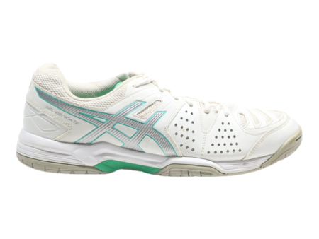 ASICS Gel-dedicate Sneaker Trainers White Synthetic Mens UK 10 Online now