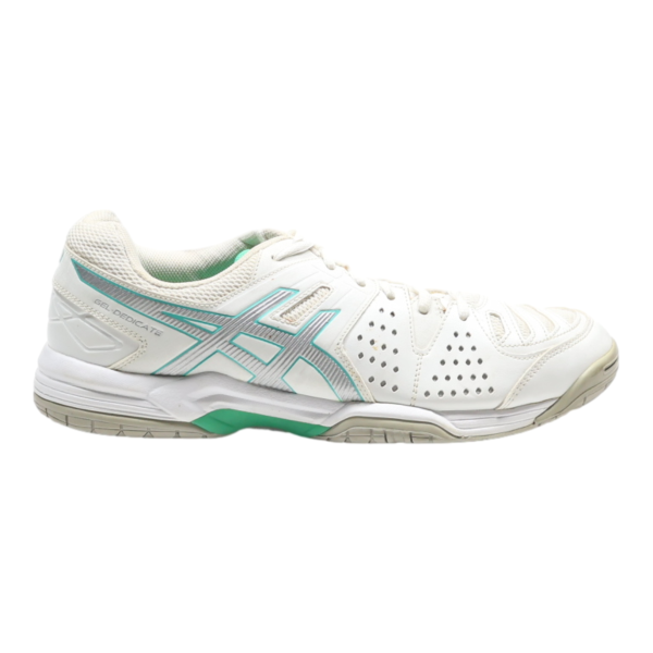 ASICS Gel-dedicate Sneaker Trainers White Synthetic Mens UK 10 Online now