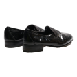 BALLY Loafer Shoes Black Leather Womens UK 5.5 Hot on Sale