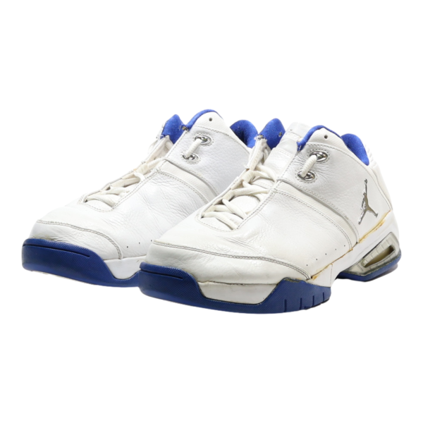 AIR JORDAN Sneaker Trainers White Leather Mens UK 8 Sale