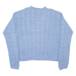 POLO RALPH LAUREN Mens Jumper Blue Cable Knit XL For Discount