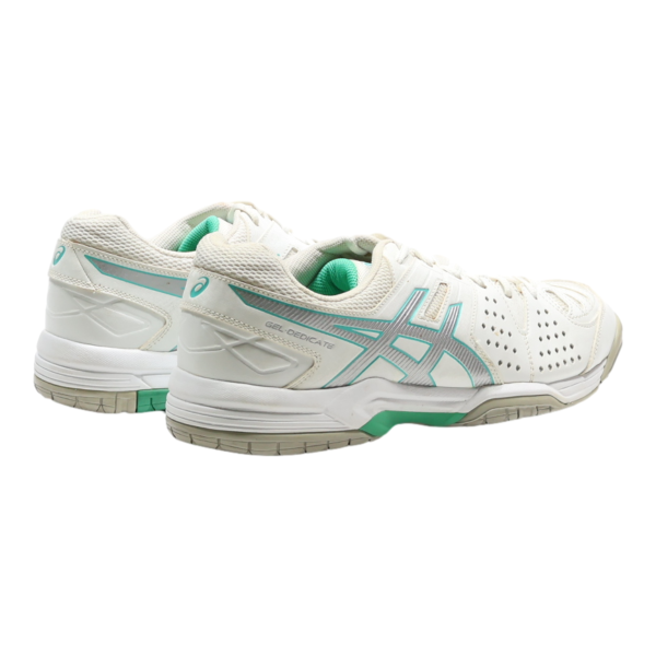 ASICS Gel-dedicate Sneaker Trainers White Synthetic Mens UK 10 Online now