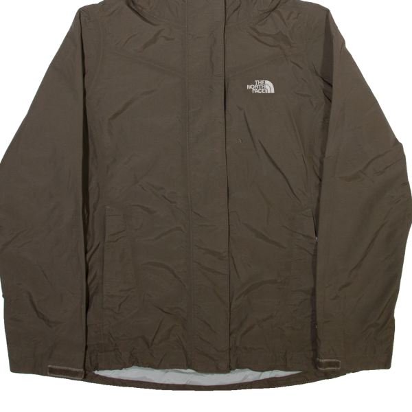 THE NORTH FACE Womens Jacket Grey Nylon Hooded S Online Sale