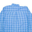 WRANGLER Mens Shirt Blue Check Long Sleeve XL Cheap