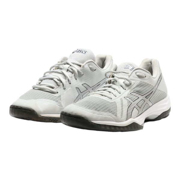 ASICS Gel-tactic Sneaker Trainers Grey Synthetic Womens UK 7.5 Hot on Sale