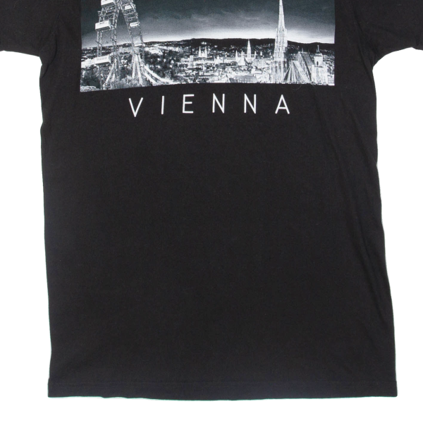 B&C Vienna Mens T-Shirt Black S Online Hot Sale