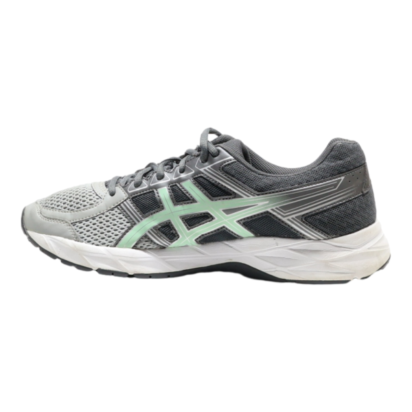 ASICS Sneaker Trainers Grey Synthetic Mens UK 9 Supply