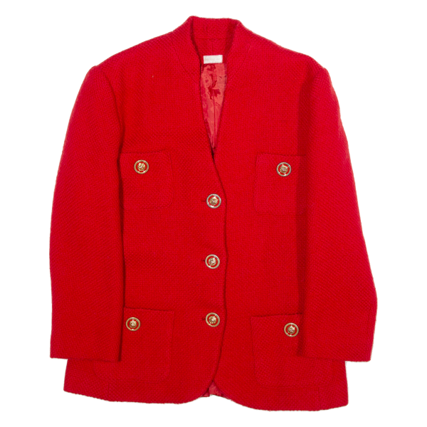 ROMA Womens Blazer Coat Red S Fashion