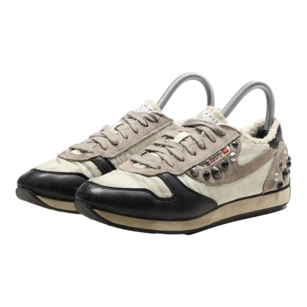 DIESEL Sneaker Trainers Beige Synthetic Womens UK 3.5 Online