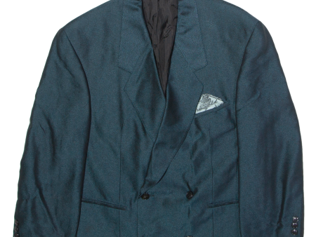 RITEX Mens Blazer Jacket Blue 90s S Supply