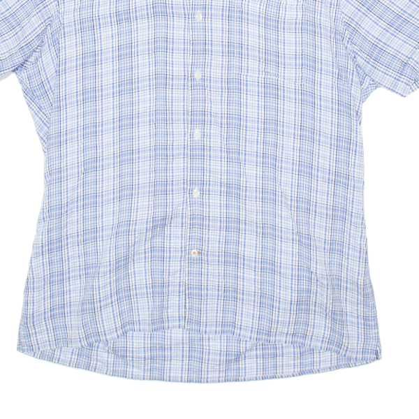 BARBOUR Mens Shirt Blue Check M Online Hot Sale