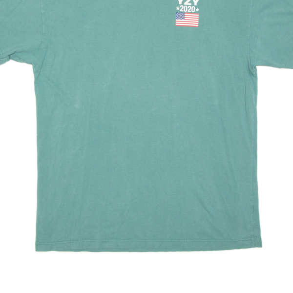 Yzy 2020 Mens T-Shirt Green L on Sale