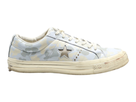 CONVERSE Sneaker Trainers Blue Synthetic Womens UK 8 on Sale