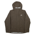 THE NORTH FACE Womens Jacket Grey Nylon Hooded S Online Sale