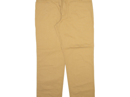 CARHARTT Mens Trousers Beige Relaxed Straight W40 L32 Fashion