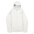 THE NORTH FACE Mesh Lined Womens Jacket White Hooded S Fashion