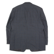 YVES SAINT LAURENT Mens Blazer Jacket Blue Wool Check XL Online