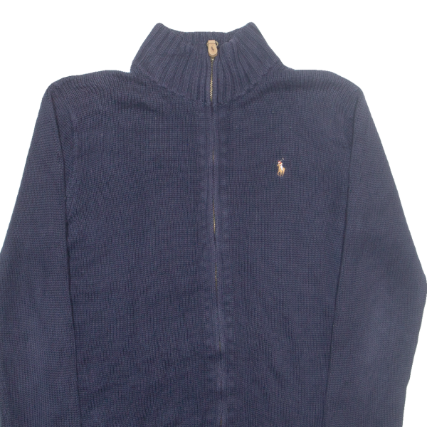 POLO RALPH LAUREN 14-16 Boys Jumper Blue Tight Knit L For Sale