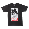 ANICOMICS Goku Mens T-Shirt Black M on Sale