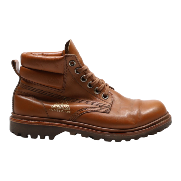 ALPINA LUMBERJACK Chukka Boots Brown Leather Mens UK 6 Online