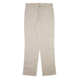 CARHARTT Mens Trousers Beige Relaxed Straight W36 L36 For Cheap