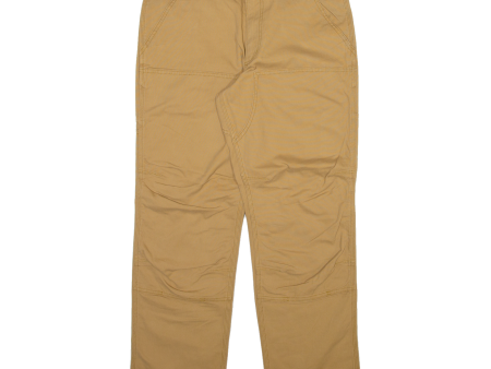 CARHARTT Mens Trousers Beige Relaxed Straight W34 L30 For Cheap