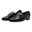 BALLY Loafer Shoes Black Leather Womens UK 5.5 Hot on Sale