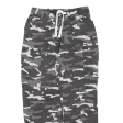 Camo Womens Trousers Grey Regular Tapered W30 L28 For Discount