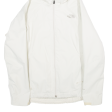 THE NORTH FACE Mesh Lined Womens Jacket White Hooded S Fashion