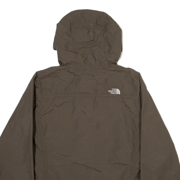 THE NORTH FACE Womens Jacket Grey Nylon Hooded S Online Sale