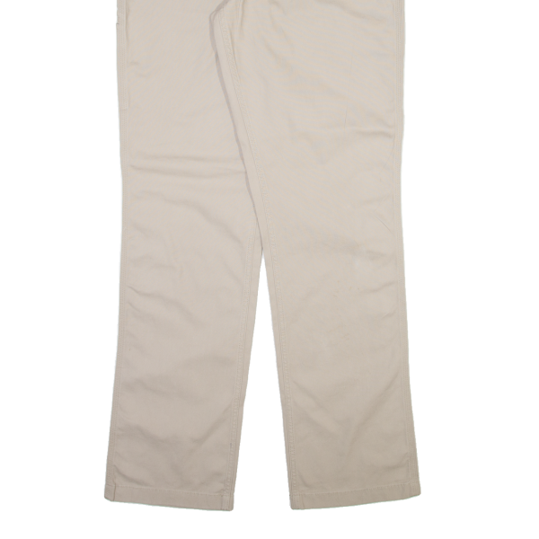 CARHARTT Mens Trousers Beige Relaxed Straight W36 L36 For Cheap