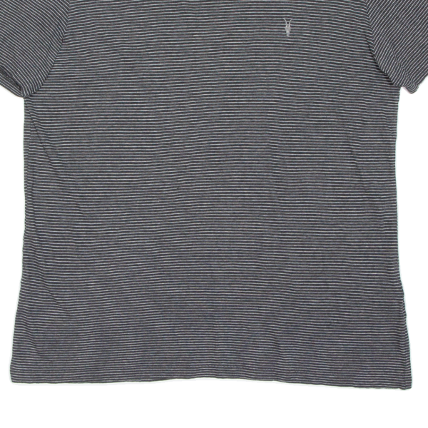 ALL SAINTS Mens T-Shirt Grey L Online Sale