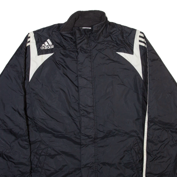 ADIDAS Mens Jacket Black Nylon L Online Hot Sale