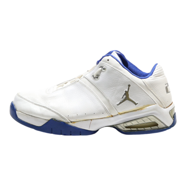 AIR JORDAN Sneaker Trainers White Leather Mens UK 8 Sale