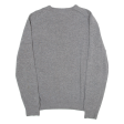 LACOSTE Mens Jumper Grey Tight Knit M For Cheap