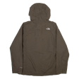 THE NORTH FACE Womens Jacket Grey Nylon Hooded S Online Sale