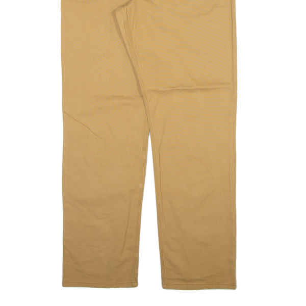 CARHARTT Mens Trousers Beige Relaxed Straight W36 L34 Online